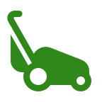 Lawn mower icon